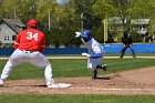 Baseball vs WPI  Wheaton College baseball vs Worcester Polytechnic Institute. - (Photo by Keith Nordstrom) : Wheaton, baseball